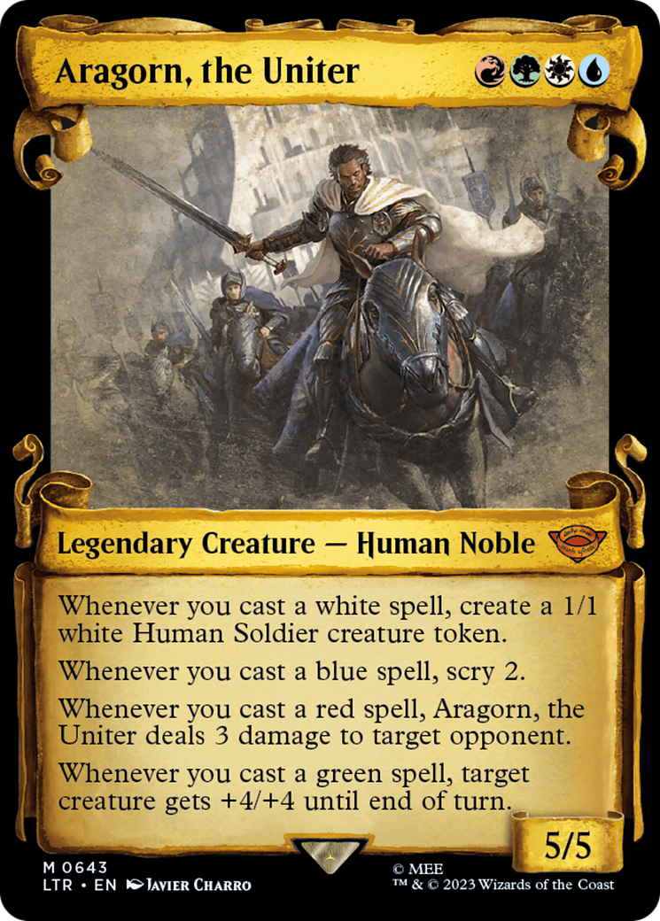 Aragorn, the Uniter [The Lord of the Rings: Tales of Middle-Earth Showcase Scrolls] | The Clever Kobold