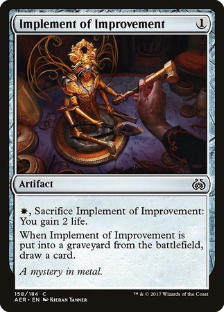 Implement of Improvement [Aether Revolt] | The Clever Kobold