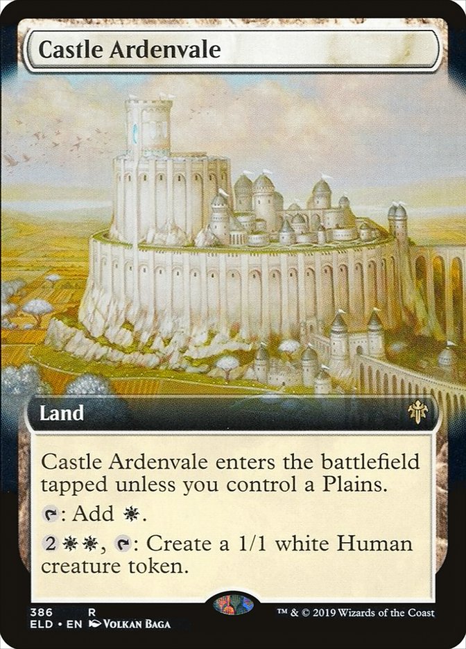 Castle Ardenvale (Extended Art) [Throne of Eldraine] | The Clever Kobold