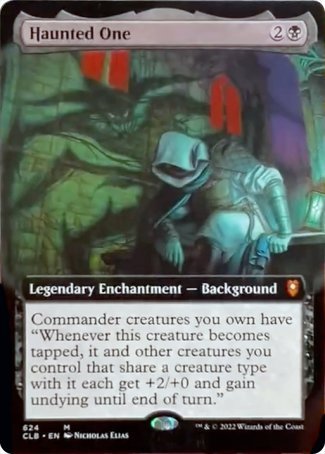 Haunted One (Extended Art) [Commander Legends: Battle for Baldur's Gate] | The Clever Kobold