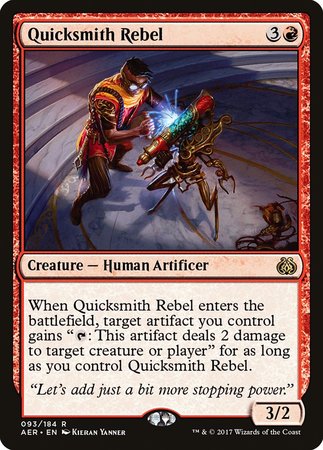 Quicksmith Rebel [Aether Revolt] | The Clever Kobold