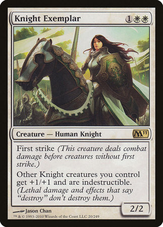 Knight Exemplar [Magic 2011] | The Clever Kobold