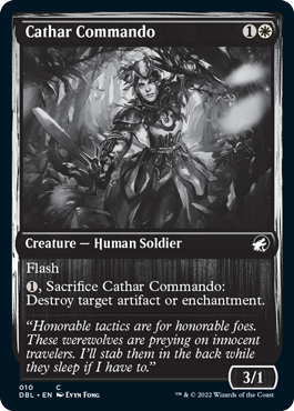 Cathar Commando [Innistrad: Double Feature] | The Clever Kobold