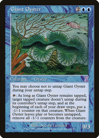 Giant Oyster [Time Spiral Timeshifted] | The Clever Kobold