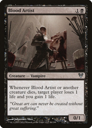 Blood Artist [Avacyn Restored] | The Clever Kobold