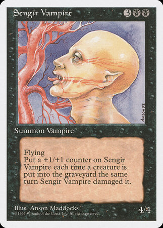 Sengir Vampire [Fourth Edition] | The Clever Kobold