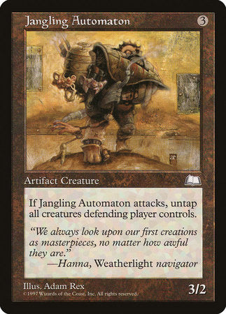 Jangling Automaton [Weatherlight] | The Clever Kobold