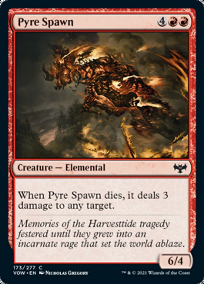 Pyre Spawn [Innistrad: Crimson Vow] | The Clever Kobold