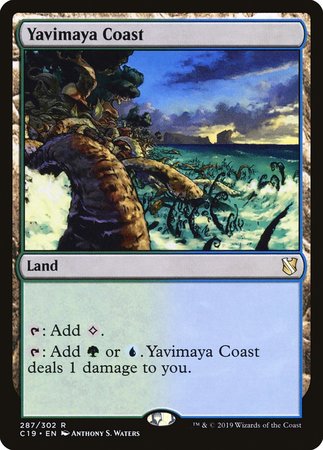 Yavimaya Coast [Commander 2019] | The Clever Kobold