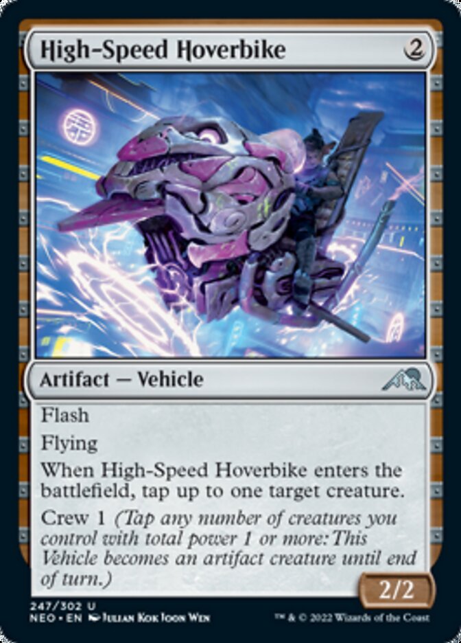 High-Speed Hoverbike [Kamigawa: Neon Dynasty] | The Clever Kobold