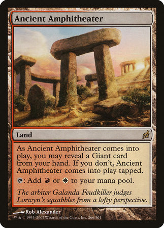 Ancient Amphitheater [Lorwyn] | The Clever Kobold