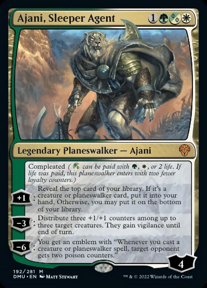 Ajani, Sleeper Agent [Dominaria United] | The Clever Kobold