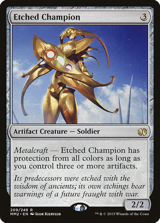 Etched Champion [Modern Masters 2015] | The Clever Kobold