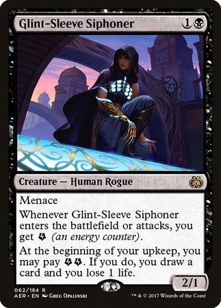 Glint-Sleeve Siphoner [Aether Revolt] | The Clever Kobold