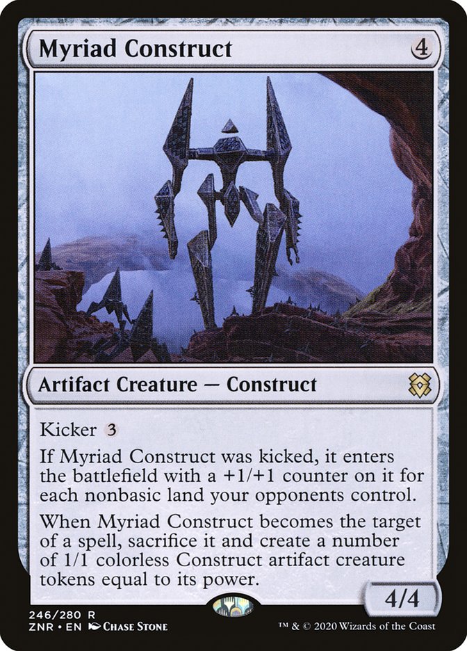 Myriad Construct [Zendikar Rising] | The Clever Kobold