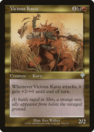 Vicious Kavu [Invasion] | The Clever Kobold