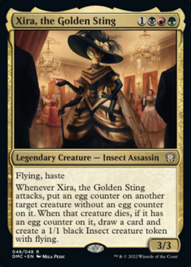 Xira, the Golden Sting [Dominaria United Commander] | The Clever Kobold