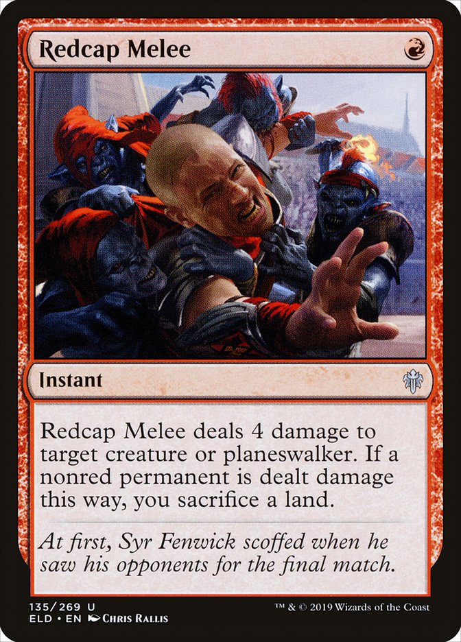 Redcap Melee [Throne of Eldraine] | The Clever Kobold