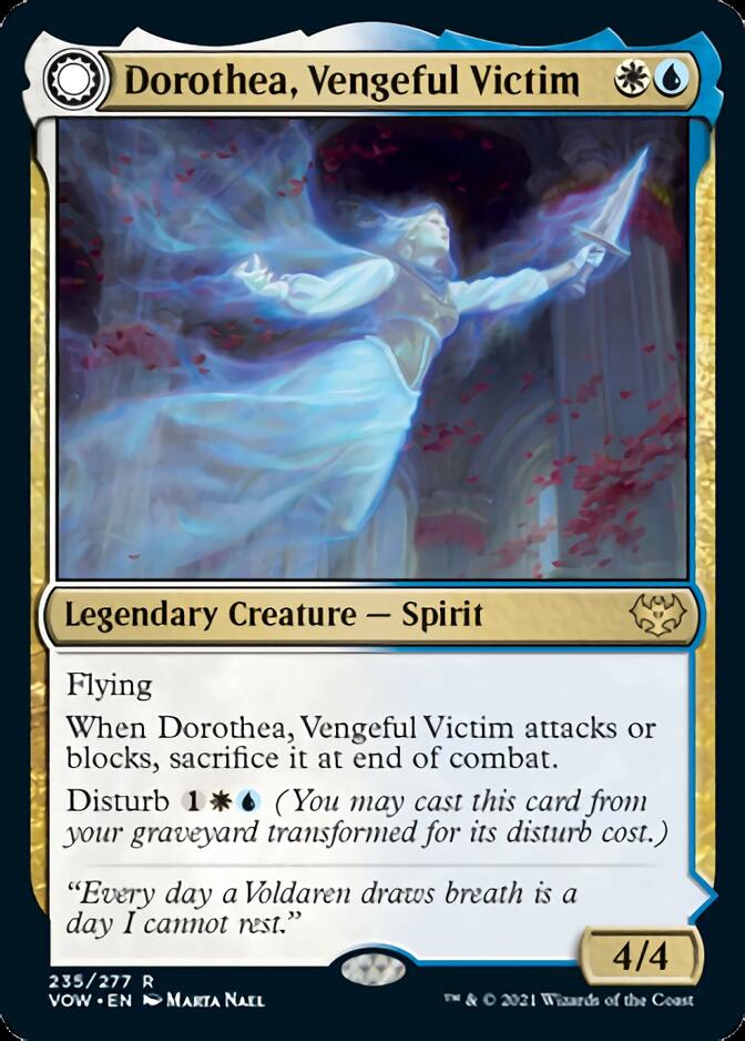 Dorothea, Vengeful Victim // Dorothea's Retribution [Innistrad: Crimson Vow] | The Clever Kobold