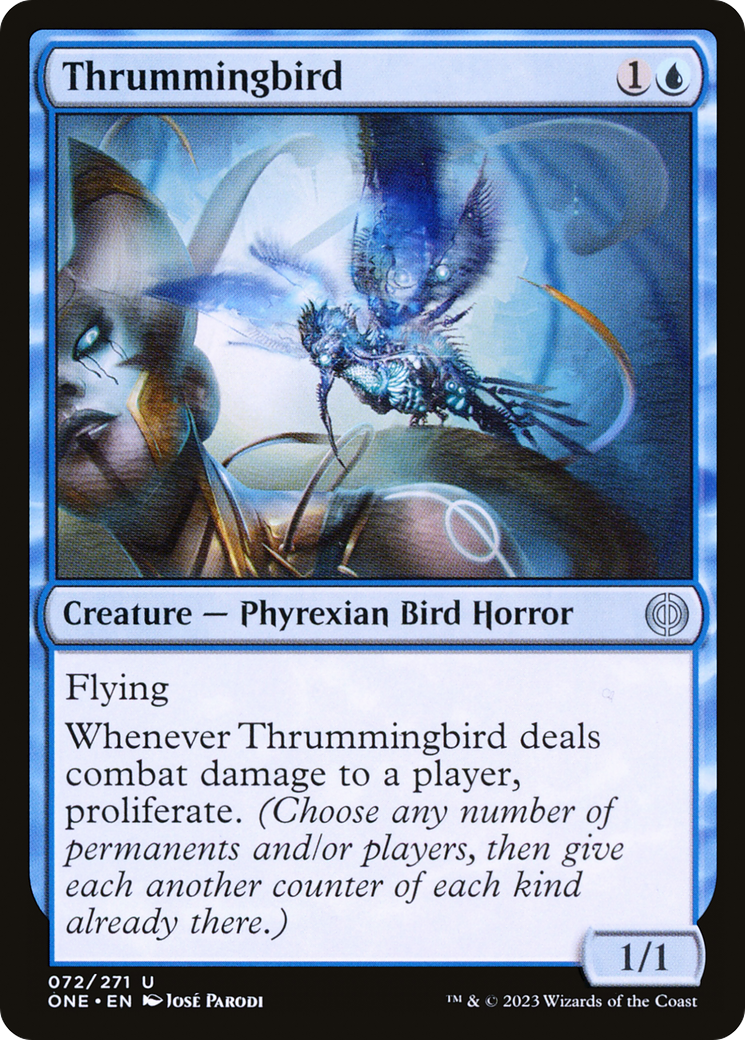 Thrummingbird [Phyrexia: All Will Be One] | The Clever Kobold