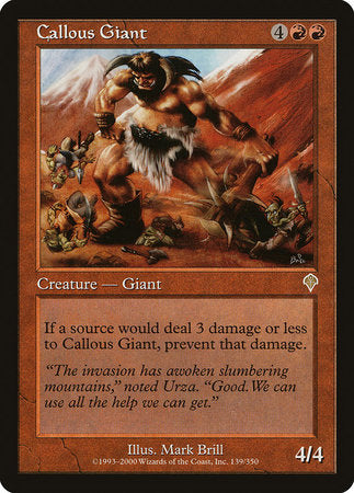 Callous Giant [Invasion] | The Clever Kobold