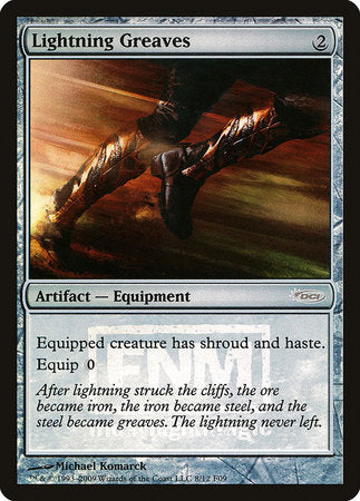 Lightning Greaves [Friday Night Magic 2009] | The Clever Kobold