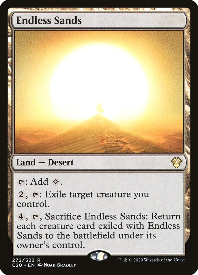 Endless Sands [Commander 2020] | The Clever Kobold