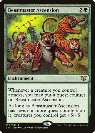 Beastmaster Ascension [Commander 2015] | The Clever Kobold