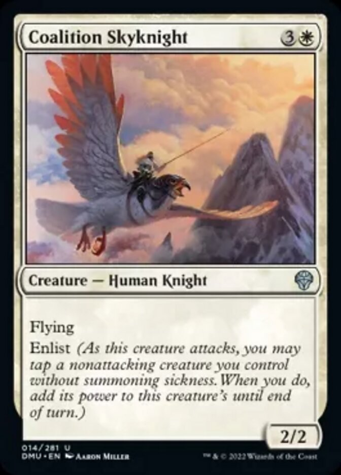 Coalition Skyknight [Dominaria United] | The Clever Kobold