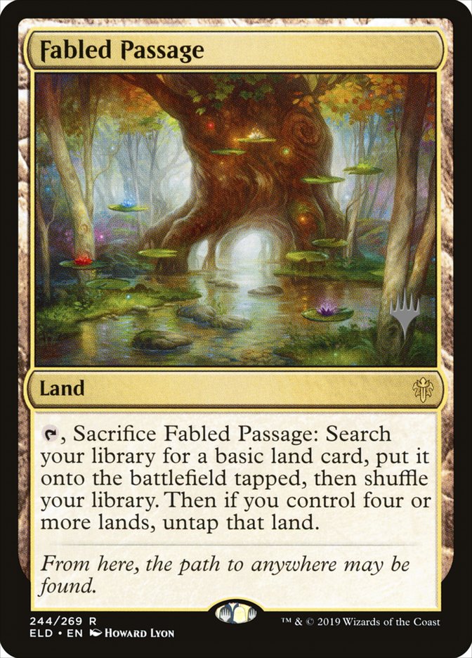 Fabled Passage (Promo Pack) [Throne of Eldraine Promos] | The Clever Kobold