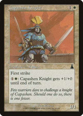 Capashen Knight [Urza's Destiny] | The Clever Kobold