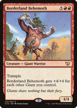 Borderland Behemoth [Commander 2015] | The Clever Kobold