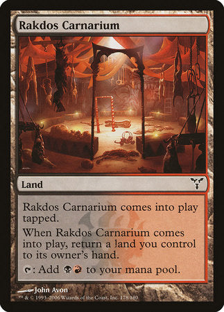 Rakdos Carnarium [Dissension] | The Clever Kobold