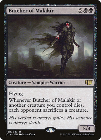 Butcher of Malakir [Commander 2014] | The Clever Kobold