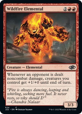 Wildfire Elemental [Jumpstart 2022] | The Clever Kobold