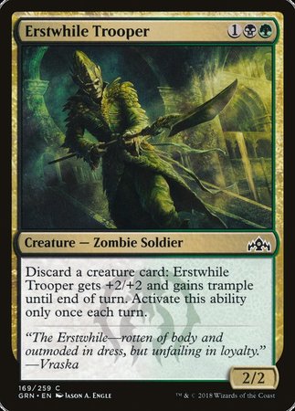 Erstwhile Trooper [Guilds of Ravnica] | The Clever Kobold