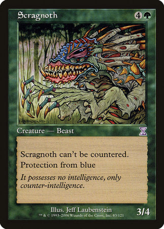 Scragnoth [Time Spiral Timeshifted] | The Clever Kobold