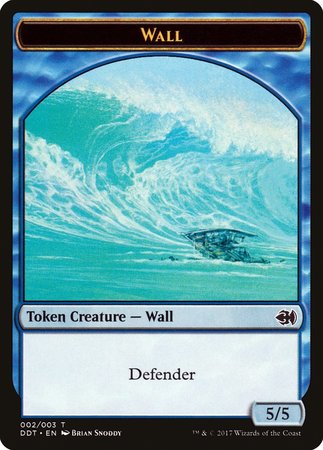 Wall Token [Duel Decks: Merfolk vs. Goblins Tokens] | The Clever Kobold