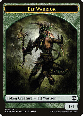 Elf Warrior Token [Eternal Masters Tokens] | The Clever Kobold