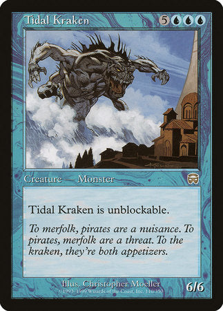 Tidal Kraken [Mercadian Masques] | The Clever Kobold