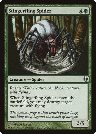 Stingerfling Spider [Duel Decks: Izzet vs. Golgari] | The Clever Kobold