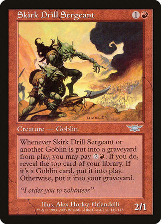 Skirk Drill Sergeant [Legions] | The Clever Kobold