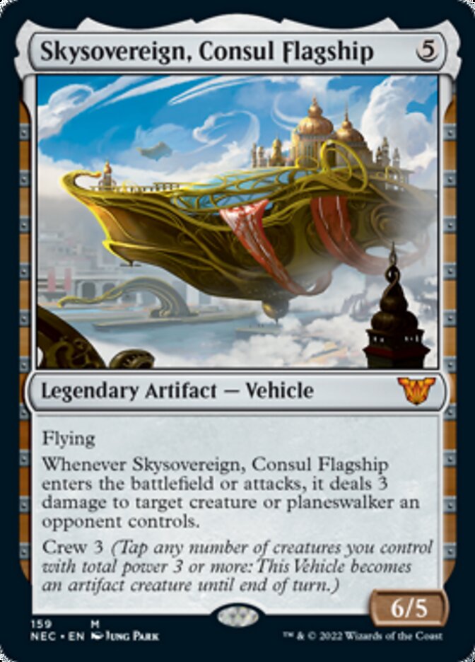 Skysovereign, Consul Flagship [Kamigawa: Neon Dynasty Commander] | The Clever Kobold