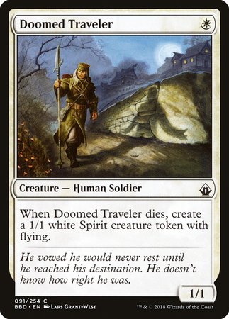 Doomed Traveler [Battlebond] | The Clever Kobold