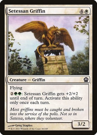 Setessan Griffin [Theros] | The Clever Kobold