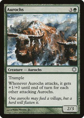 Aurochs [Coldsnap Theme Decks] | The Clever Kobold