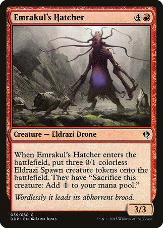 Emrakul's Hatcher [Duel Decks: Zendikar vs. Eldrazi] | The Clever Kobold