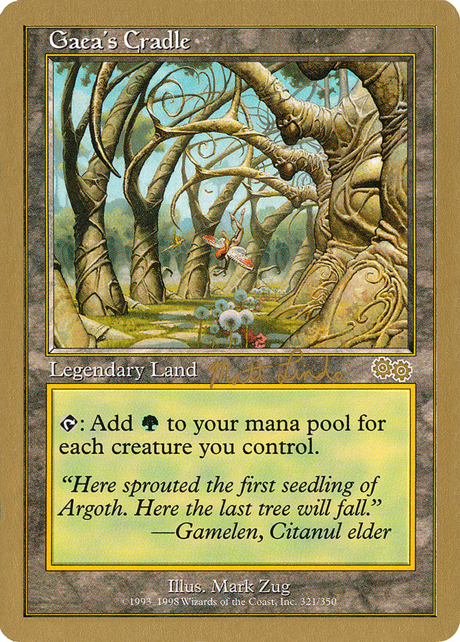 Gaea's Cradle (Matt Linde) [World Championship Decks 1999] | The Clever Kobold