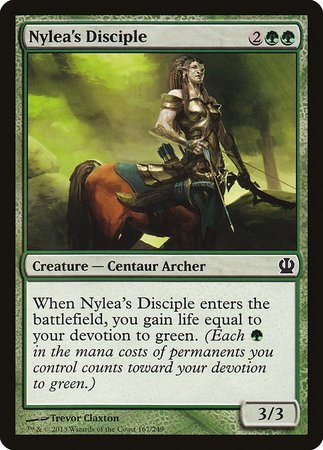 Nylea's Disciple [Theros] | The Clever Kobold