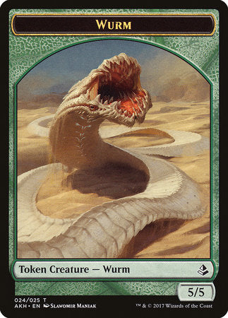 Wurm Token [Amonkhet Tokens] | The Clever Kobold